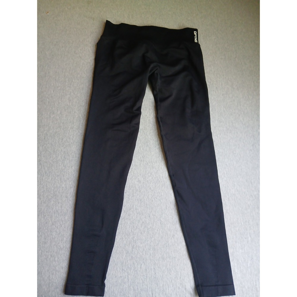 Dfyne Leggings Medium Seamless Scrunch Butt Shaping Yoga Stretch Active